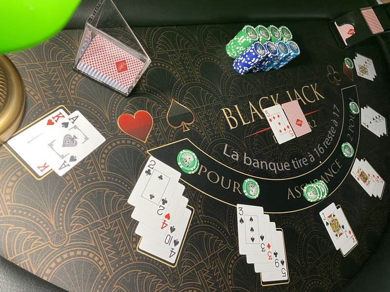 TABLE JEUX DE CASINO HAUT DE FRANCE NORD PAS DE CALAIS - BLACK JACK