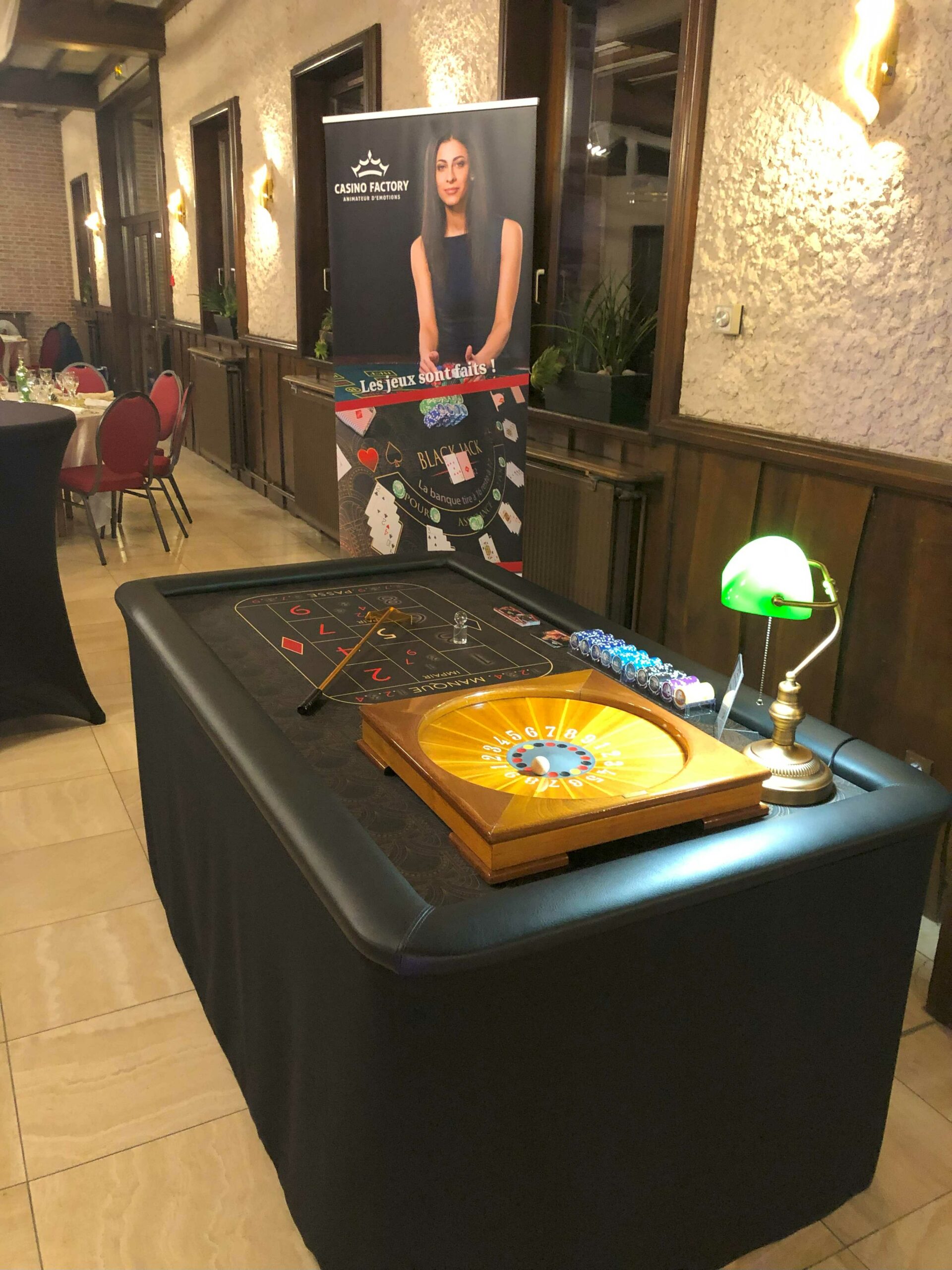 Installation table La Boule