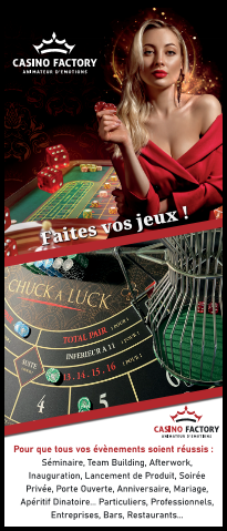 TABLE CASINO BLACK JACK STUD POKER LA BOULE QUIZ GAME WHEEL OF FORTUNE DECO NORD PAS DE CALAIS HAUTS DE FRANCE