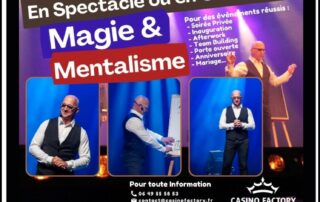 Magie Mentalisme Close-up Hauts-de-France Animation Mariage Anniversaire