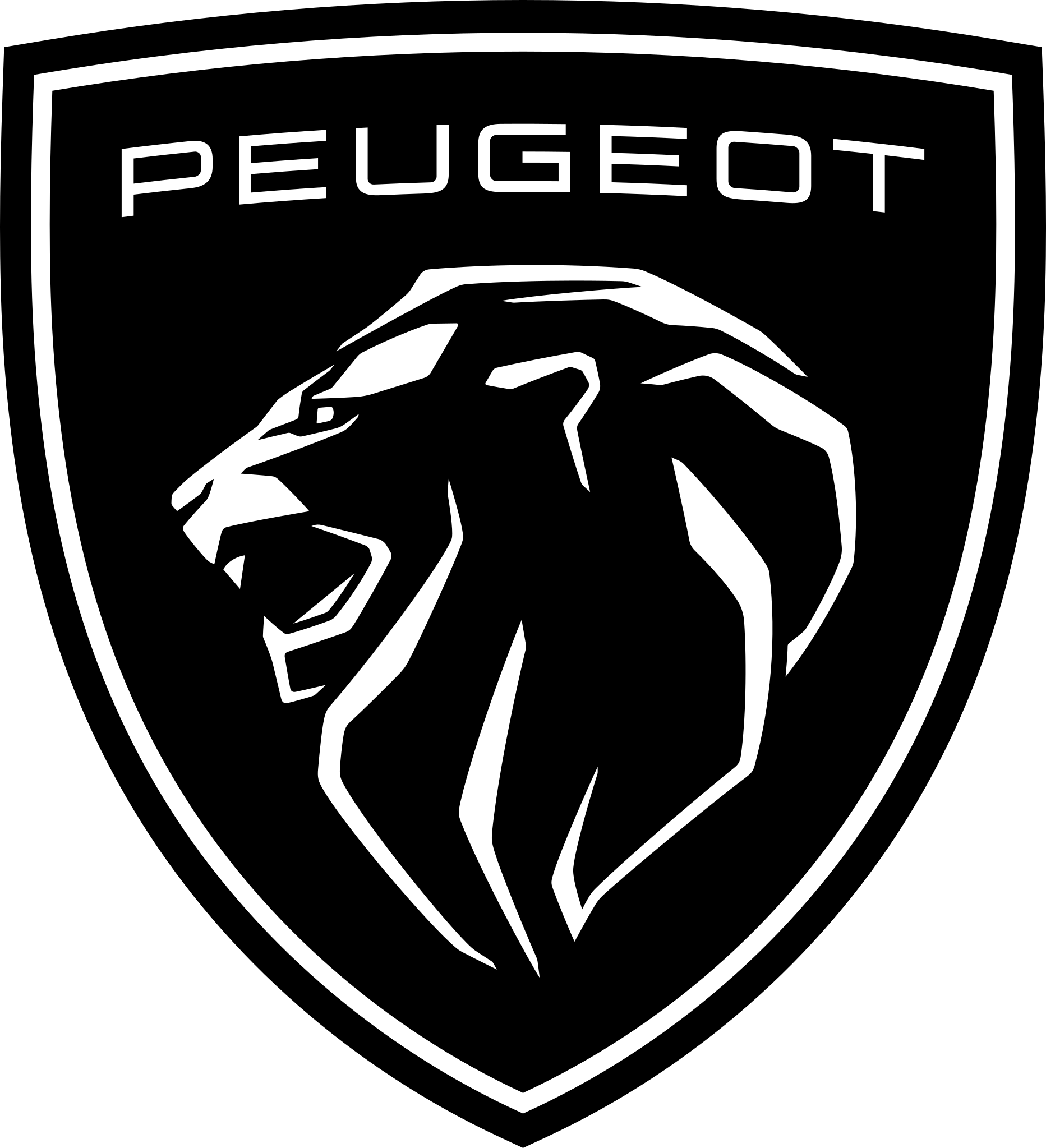 Lion emblématique de Peugeot automobile